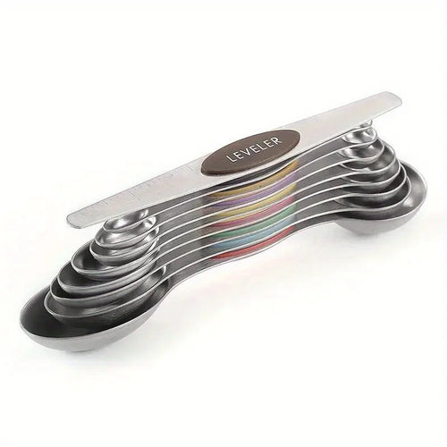 Magnetic Double-Head Measuring Spoon Set