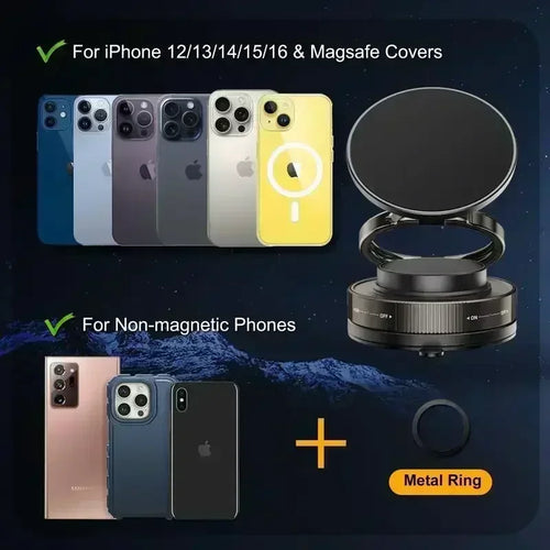Magnetic Fold-Down Phone Mount
